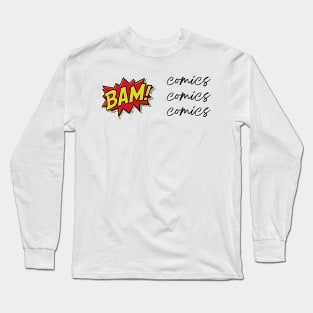 Comics Comics Comics Long Sleeve T-Shirt